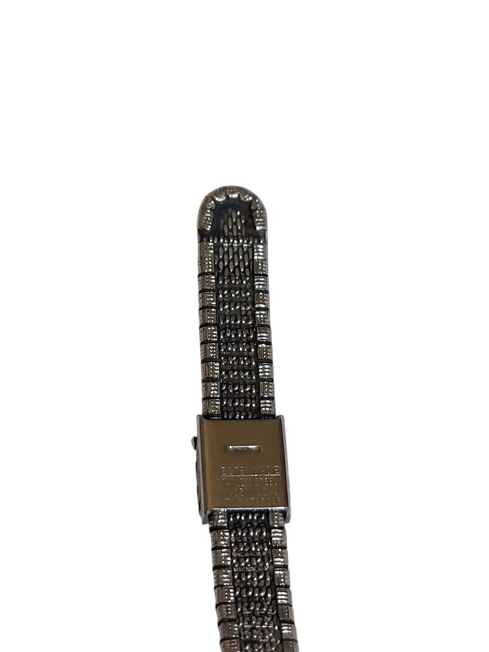 Vintage Elgin Women's Silver-Tone Quartz Watch with Gold Accent Working